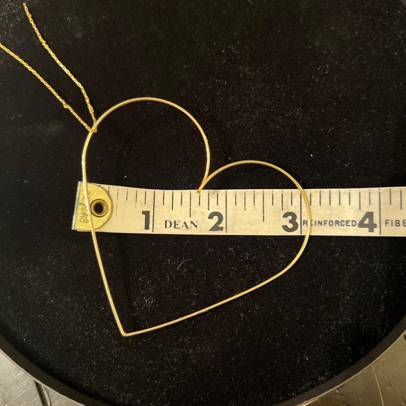 Atelier Paulin - 14k Yellow Gold Filled - Big Heart Necklace - Picture 4 of 7